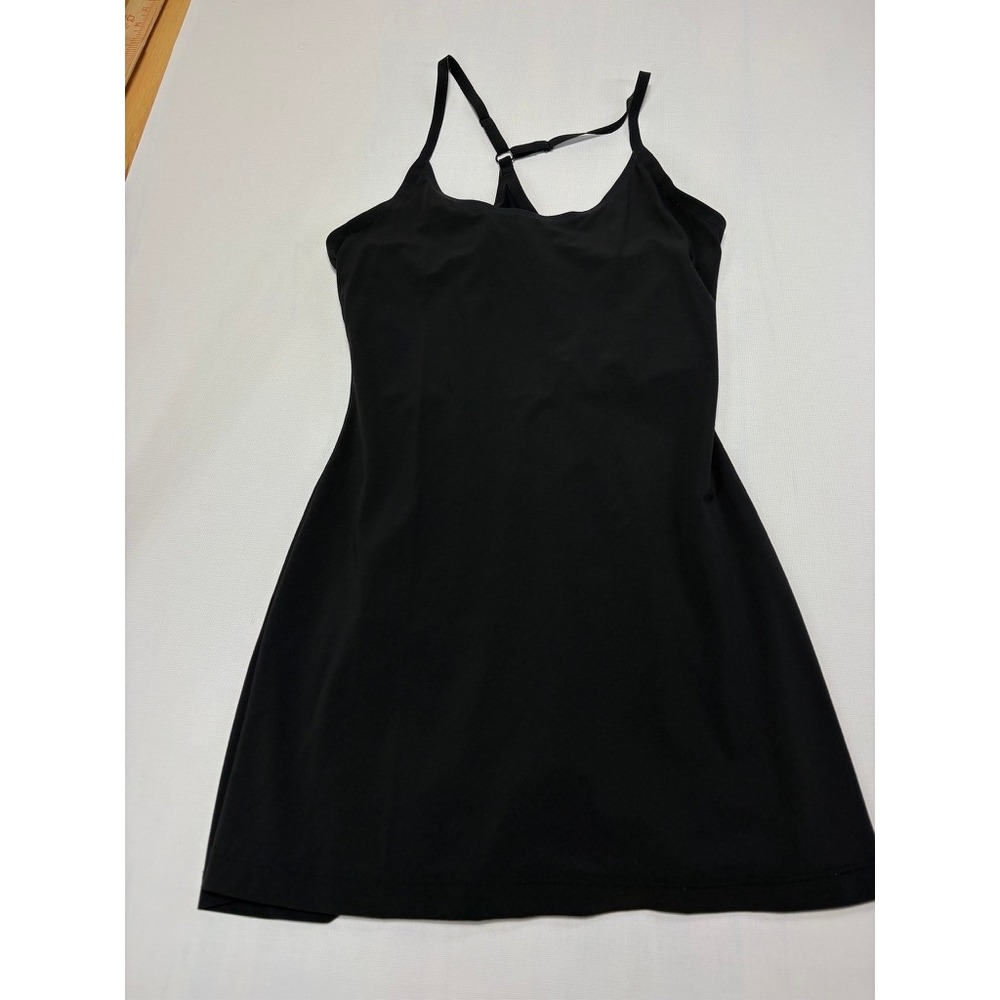 Outdoor Voices Black Exercise Dress XS Built-In Shorts Activewear REI - Picture 8 of 16